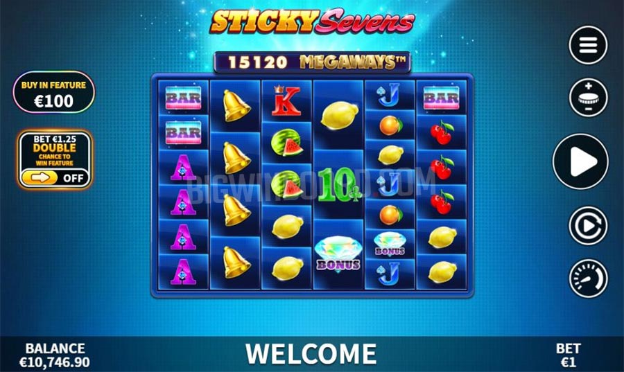 Sticky Sevens Megaways slot