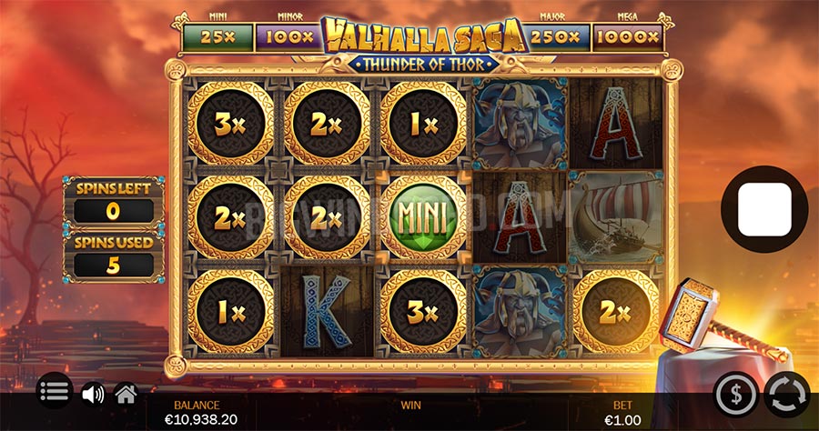 Valhalla Saga Thunder of Thor slot