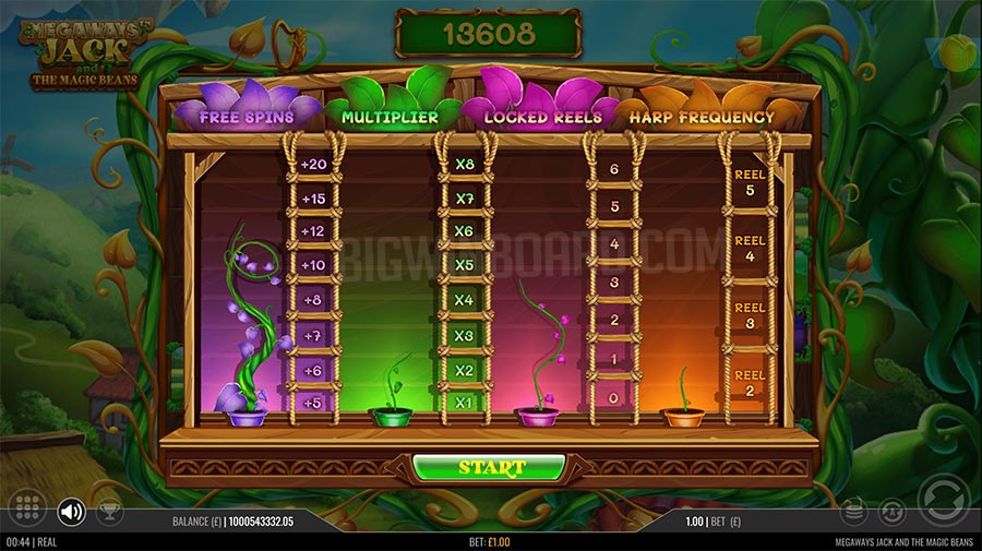 Megaways Jack and The Magic Beans slot