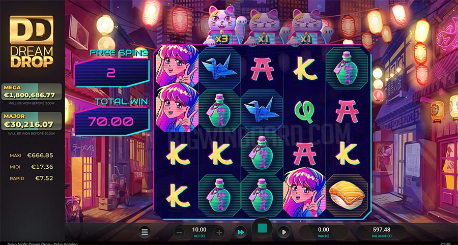 Neko Night Dream Drop slot