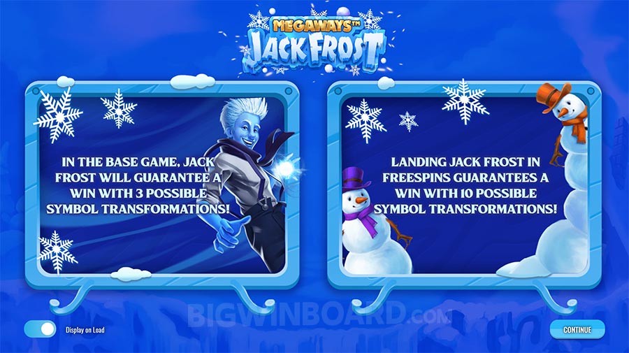 Megaways Jack Frost slot