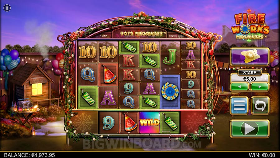 Fireworks Megaways slot